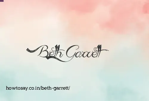 Beth Garrett