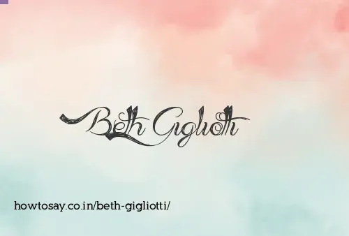 Beth Gigliotti