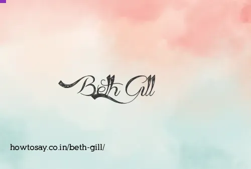 Beth Gill