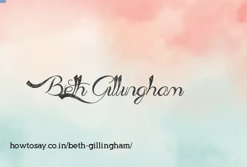 Beth Gillingham