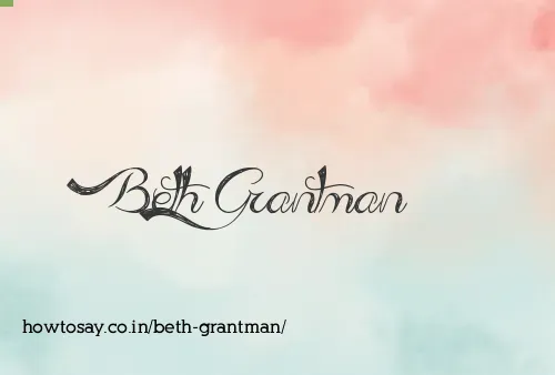 Beth Grantman