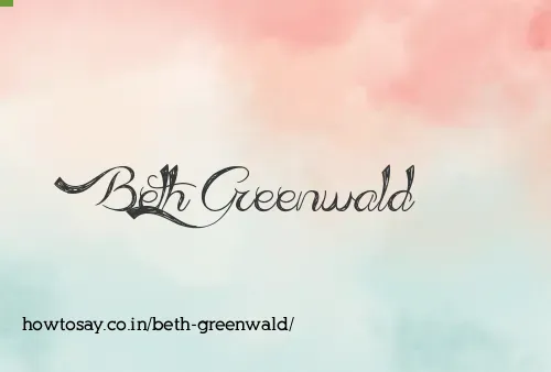 Beth Greenwald