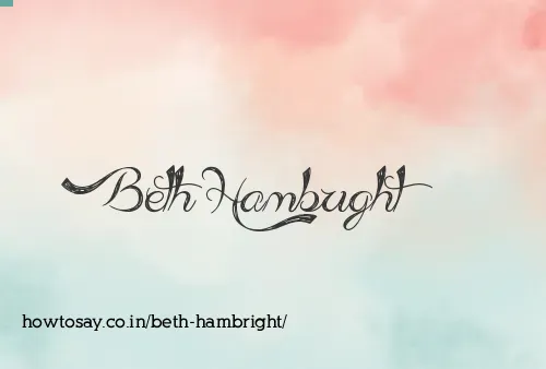 Beth Hambright