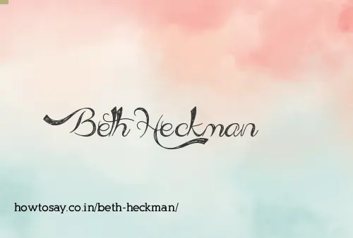 Beth Heckman