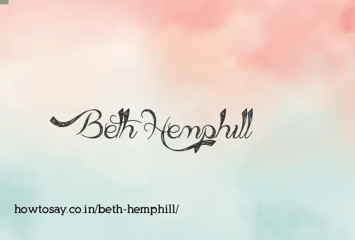 Beth Hemphill