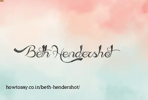 Beth Hendershot