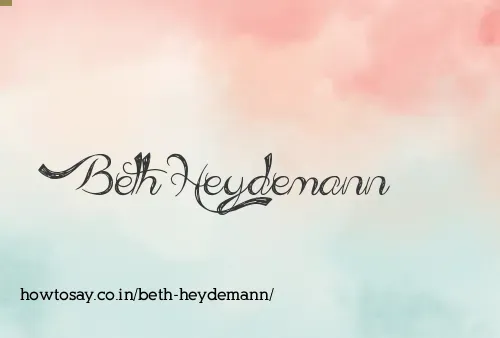 Beth Heydemann