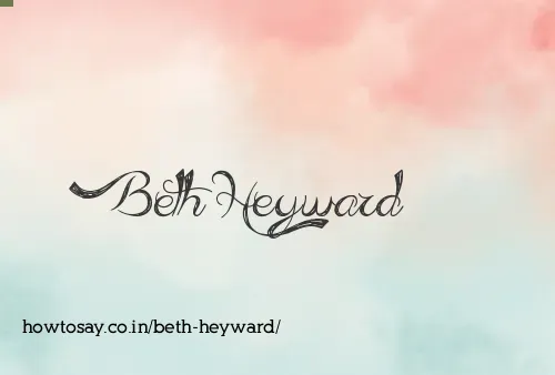 Beth Heyward