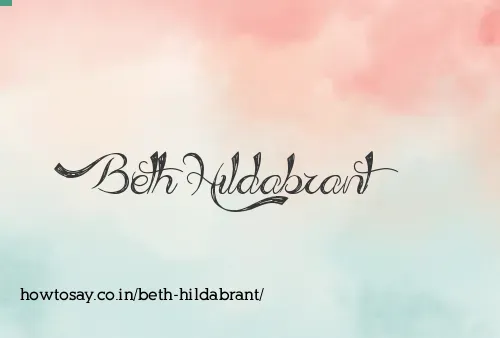 Beth Hildabrant