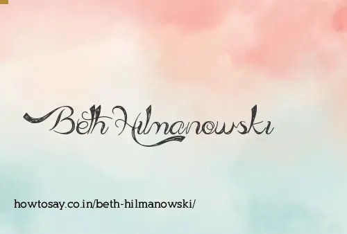 Beth Hilmanowski