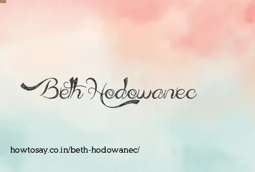 Beth Hodowanec