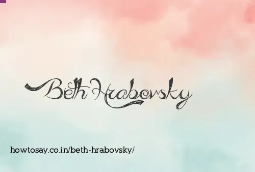 Beth Hrabovsky