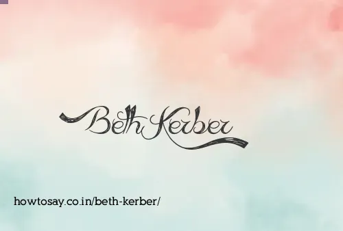 Beth Kerber