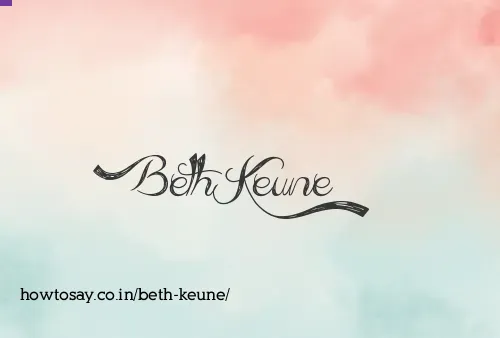 Beth Keune