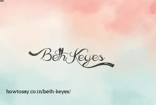 Beth Keyes