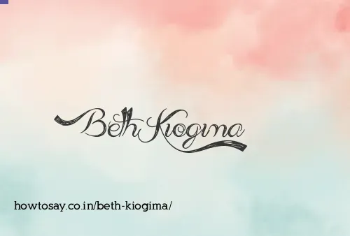 Beth Kiogima