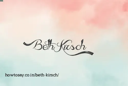 Beth Kirsch