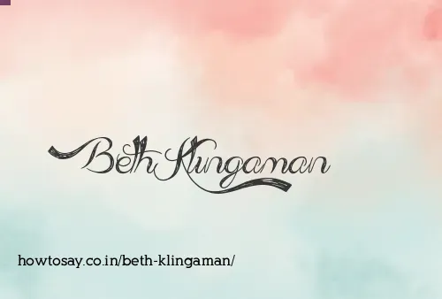 Beth Klingaman