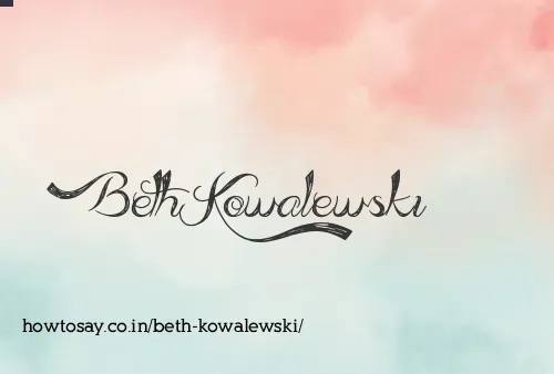 Beth Kowalewski