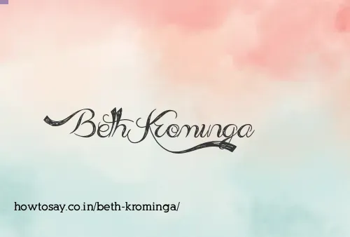 Beth Krominga