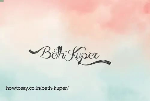 Beth Kuper
