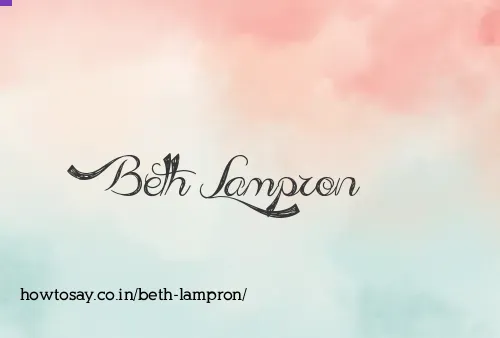 Beth Lampron