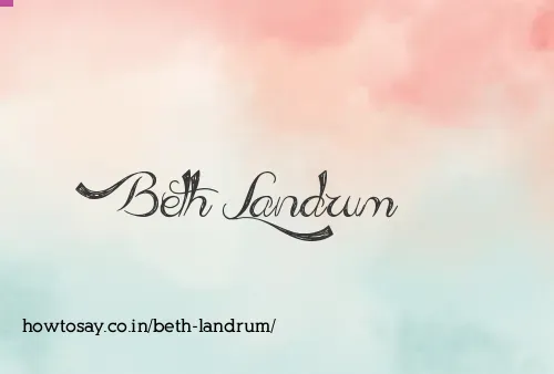 Beth Landrum