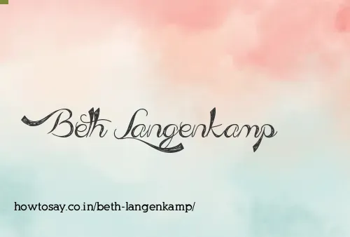 Beth Langenkamp