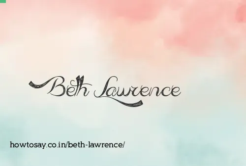 Beth Lawrence