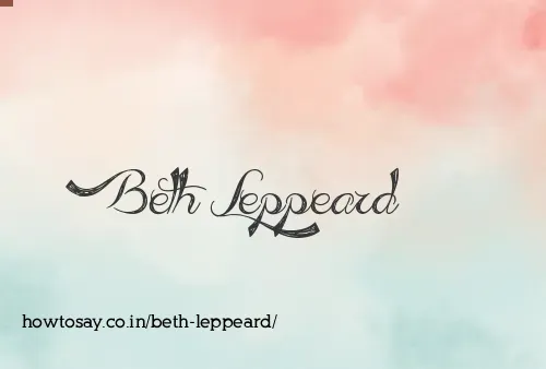 Beth Leppeard