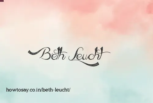 Beth Leucht