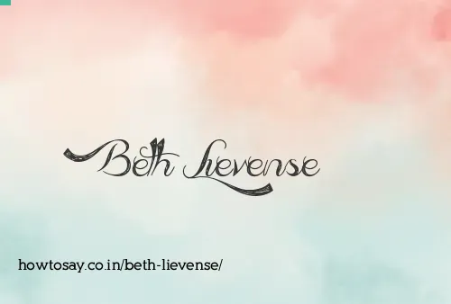 Beth Lievense