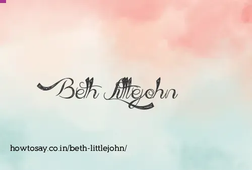 Beth Littlejohn