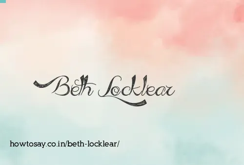 Beth Locklear