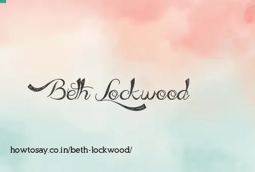 Beth Lockwood