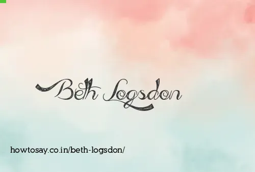 Beth Logsdon