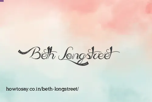 Beth Longstreet