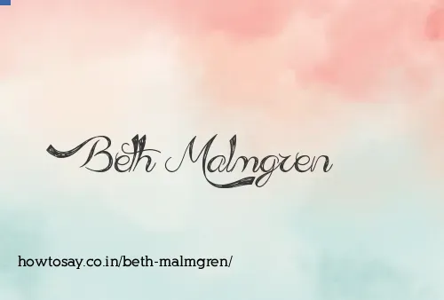 Beth Malmgren