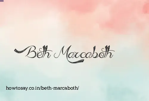 Beth Marcaboth