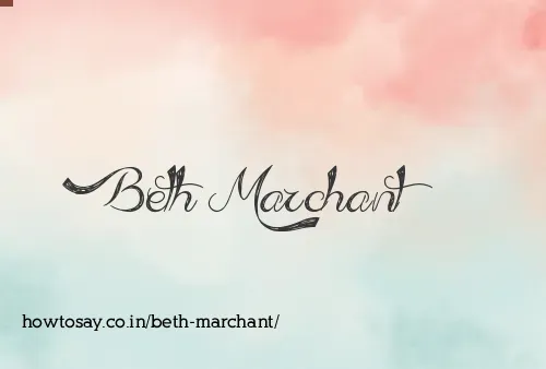 Beth Marchant
