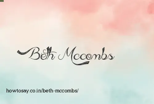 Beth Mccombs