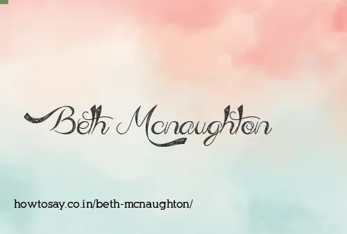 Beth Mcnaughton