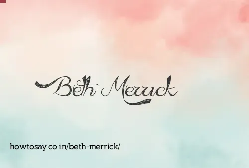 Beth Merrick