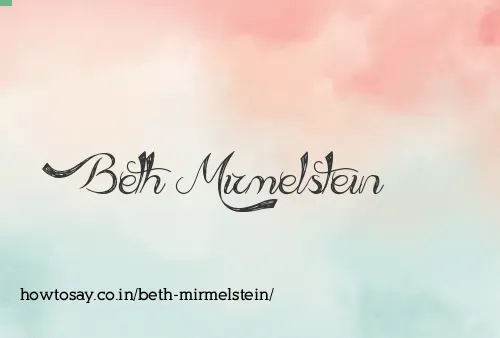 Beth Mirmelstein