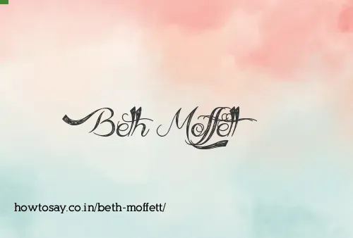 Beth Moffett