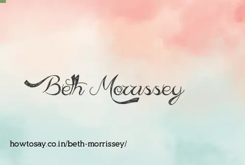 Beth Morrissey