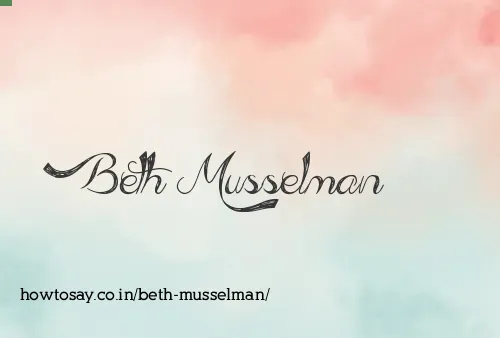 Beth Musselman