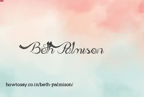 Beth Palmison