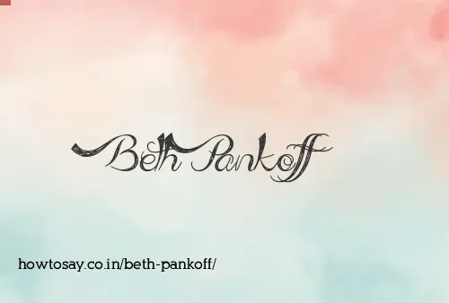 Beth Pankoff