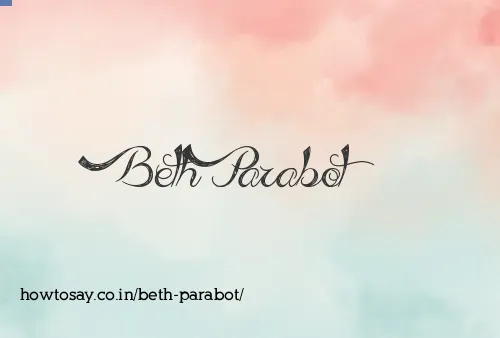 Beth Parabot